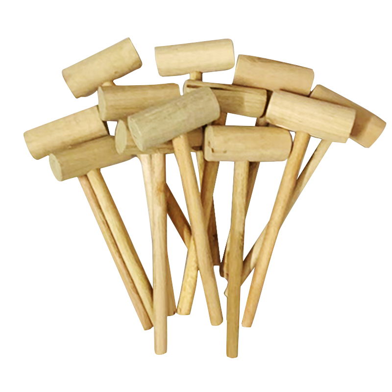 Mallet Wood Carving - 미니 나무 망치 어린이 공 장난감