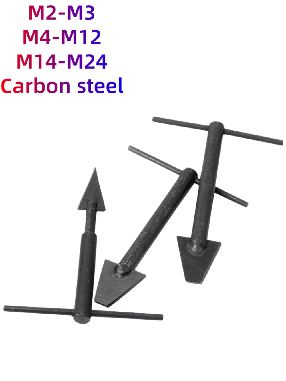 Hand Tools Maintenance Workshop - 1개 메트릭 헬리코일 추출기 M2‑M3/M4‑M12/M14‑M24, 손상된