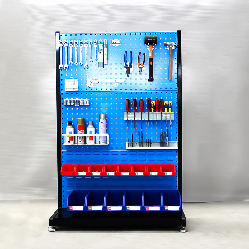 양면 공구 보관 선반, 나사 정리대, 벽걸이형 페그보드 - Workshop Tools Shelf 리뷰 및 가격