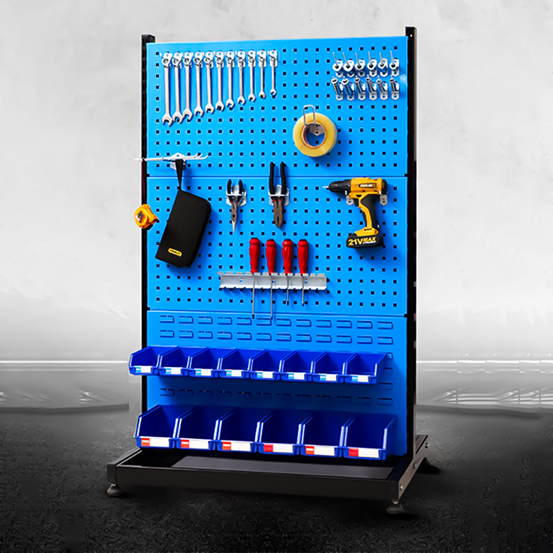 양면 공구 보관 선반, 나사 정리대, 벽걸이형 페그보드 - Workshop Tools Shelf 리뷰 및 가격