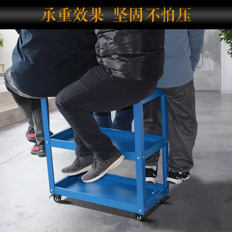 3단 구조의 부품 보관 카트, 두꺼운 재질의 이동식 정 - Workshop Tools Shelf 리뷰 및 가격
