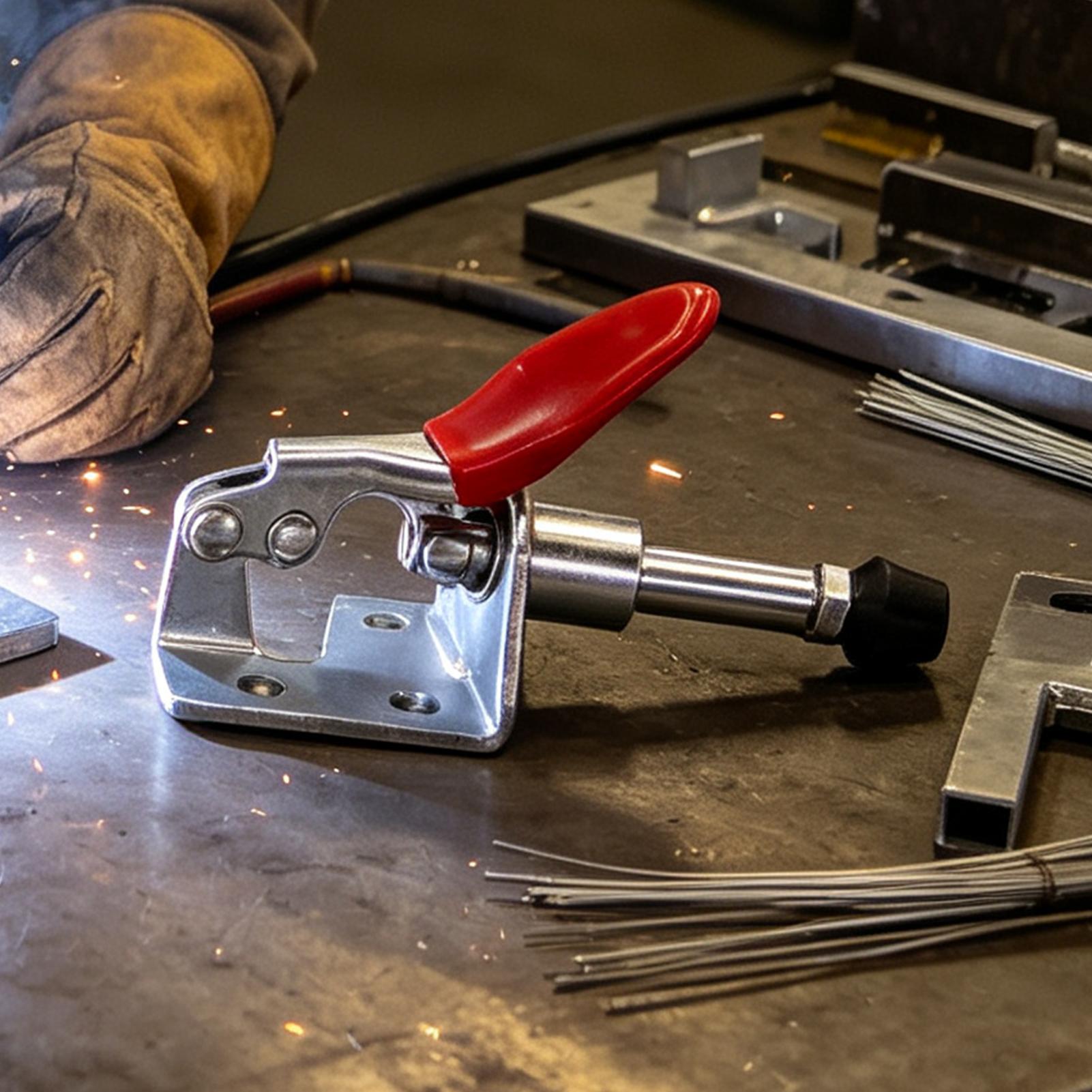 토글 래치 45kg 지지력 푸시풀 퀵 릴리스 툴 지그  - Tools For Metal Workshop 리뷰 및 가격