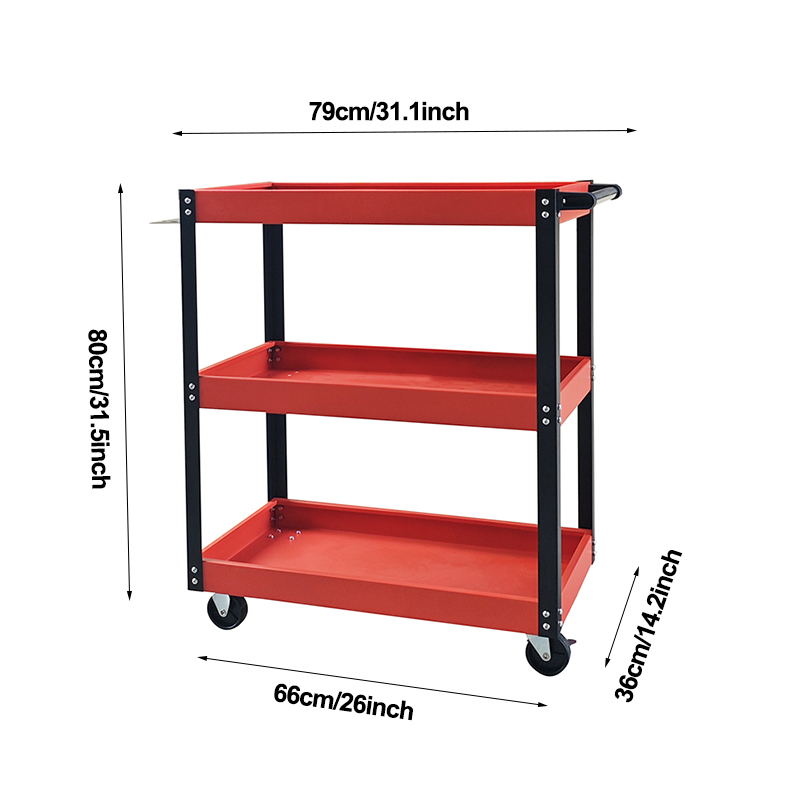 LEADLOONG 자동차 수리 벤치 3단 롤링 도구 카 - Workshop Tools Shelf 리뷰 및 가격