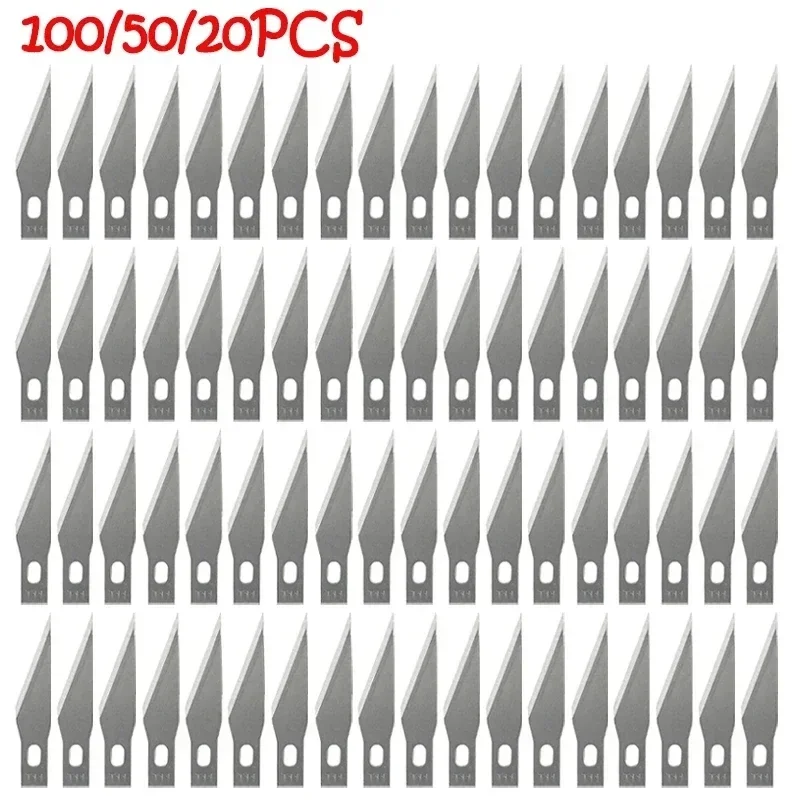 조각 칼날 금속 메스 칼 100/50/20개 목재 조각 - Workshop Tools For Carpentry 리뷰 및 가격