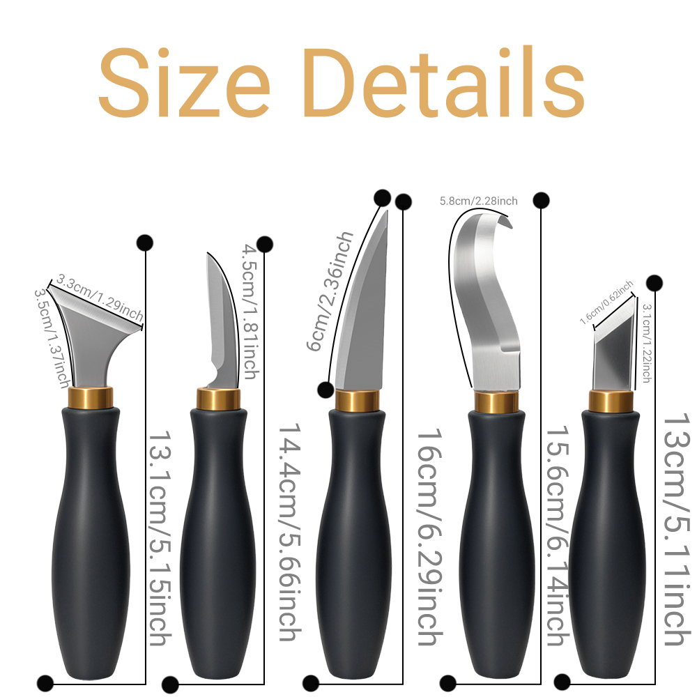 초보자를 위한 5개 세트 목각 도구 블랙 프로스트 플라 - Workshop Tools For Carpentry 리뷰 및 가격