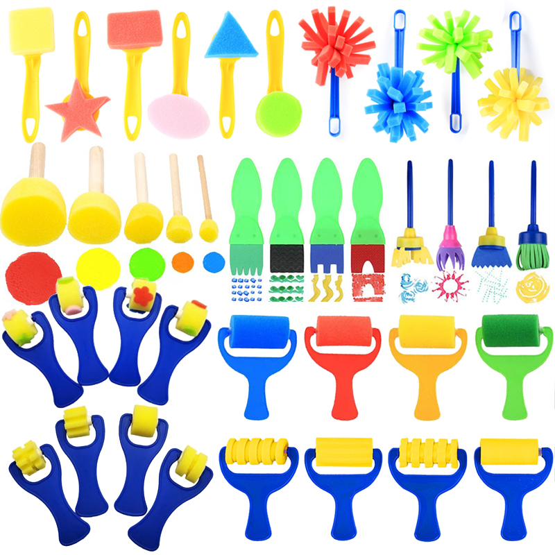 어린이 그리기 스폰지 장난감 미술 공예 그리기 도구 낙 - Tools Workshop Kids 리뷰 및 가격