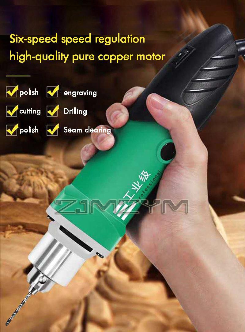 6단 변속 고출력 조각기 전기 드릴 목공 연마기 회전  - Workshop Tools For Carpentry 리뷰 및 가격
