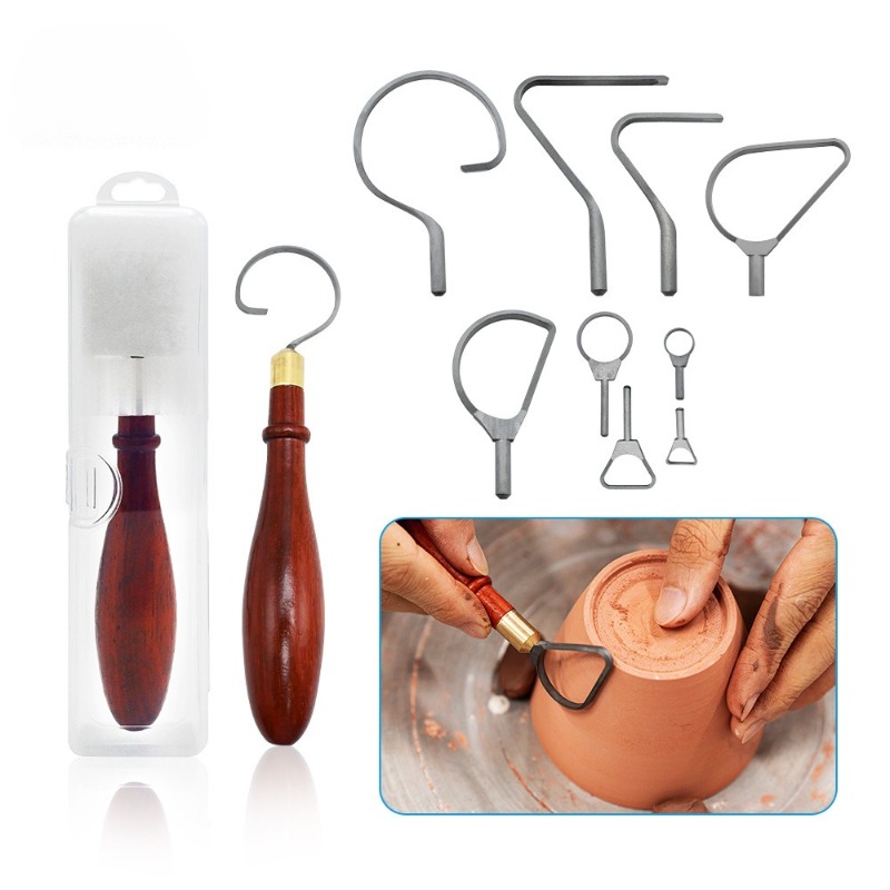 도자기 조각 도구 텅스텐 카바이드 스틸 나이프 헤드 세 - Workshop Tools For Carpentry 리뷰 및 가격